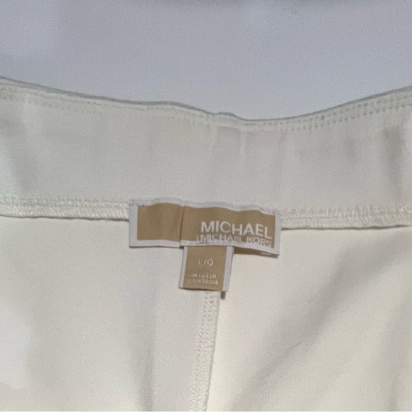 Michael Kors Cream Wide Leg Pants - Picture 8 of 12